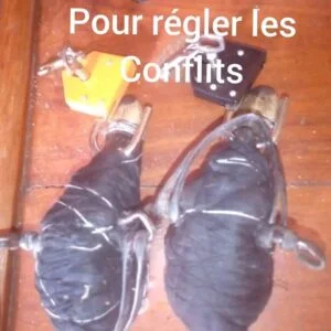 Objets rituels pour regler conflits et briser malediction familiale — Vodun Ouidah Maitre Mietonou