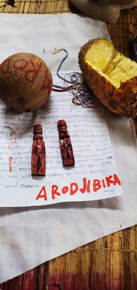 Materiel ceremoniel Vodun Ouidah Benin